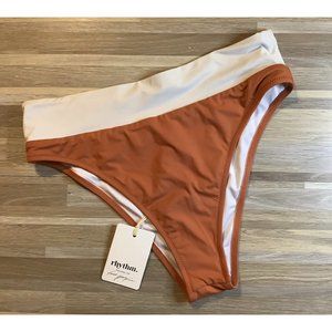 NWT Rhythm for Free People Bikini Swimwear Bottoms ONLY, Size Large